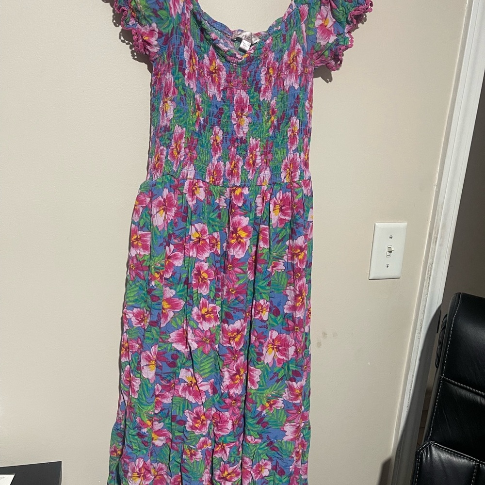 Chenault Multicolor Floral Maxi Dress